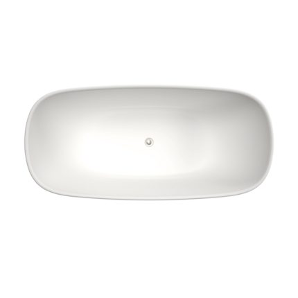 Contura II 1700mm Freestanding Bath - Matte White