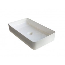 Large Bathroom Above Counter Square Vanity Ceramic Basin 8414, 600WX340DX110H