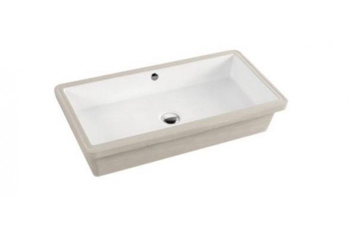 LARGE 700MM UnderMount Bathroom Vanity Square Ceramic Basin Sink 700F