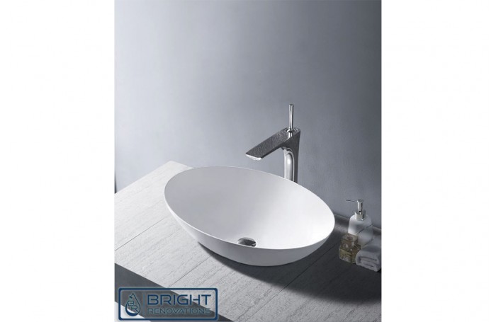 Amos Solid Surface Above Counter Basin