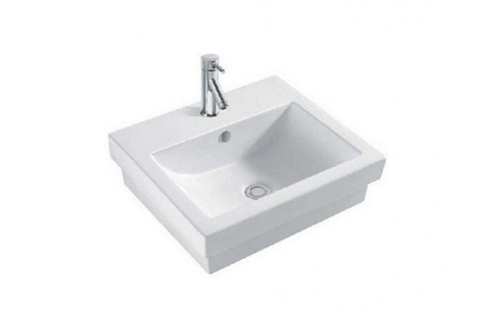 Brand New Above Counter/Half Drop in Bathroom Vanity Bench Top Ceramic Basin 022BC