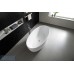 DORY Thin Edge Bathroom Round Oval FreeStanding Acrylic BathTub 1500MM&1700MM