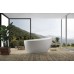 Pearl 1500 Thin Edge Bathroom Round Oval Freestanding Acrylic BathTub