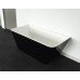 STARFISH BLACK BACK TO WALL Bathroom Square Freestanding Acrylic BathTub-1500MM&1700MM