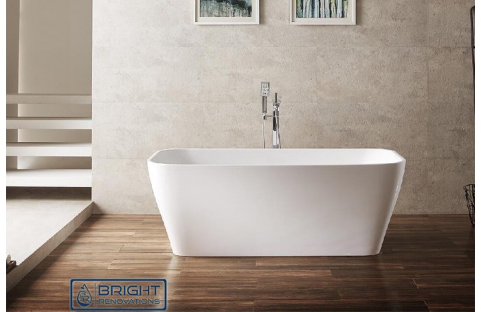 Charm Thin Edge Free Standing Acrylic Bath Tub 1500mm&1700mm