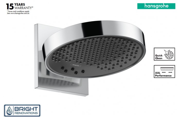 Hansgrohe Rainfinity Overhead shower 250 3jet with Wall Connector