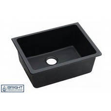Granite Quartz Stone Undermount Kitchen Sink Single Bowl 635mm