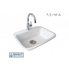 Seima EVA Ceramic 23 Litre Laundry Sink