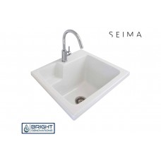 Seima EVA Ceramic 45 litre laundry sink