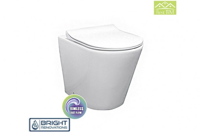 Best BM In-wall Cistern Toilet Suite Package