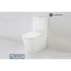 Caroma Luna Square Cleanflush® Wall Faced Toilet Suite