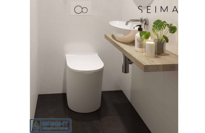 Seima In-wall Cistern Toilet Suite Package