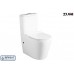 Zumi Vera Wall Faced Extra High Toilet Suite with Whirlpool Flushing