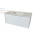  Bench Top: Stone Bench Top White Ice Snow With Undermount Basin