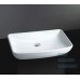 Designer Above Counter Bathroom Vanity Square Bench Top Ceramic Basin I582