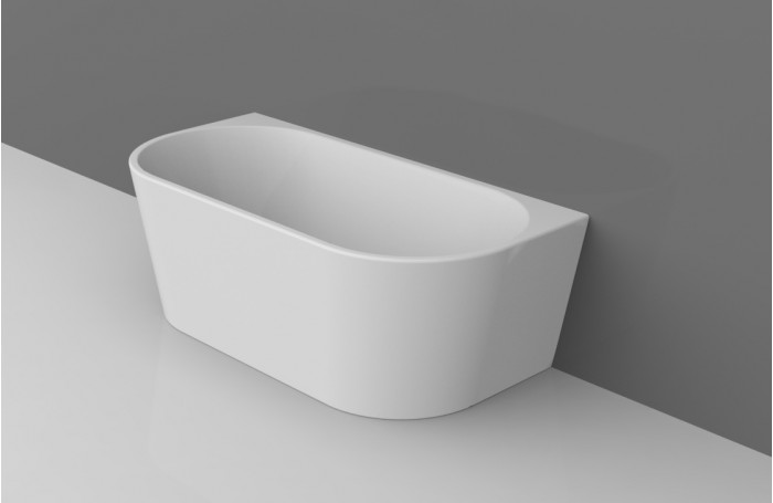 PHOENIX Back To Wall/Wall Faced Bathroom Freestanding Acrylic BathTub -1500MM & 1700MM