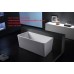 MINI Back To Wall/Corner Bathroom Freestanding Acrylic COMPACT BathTub -1300MM