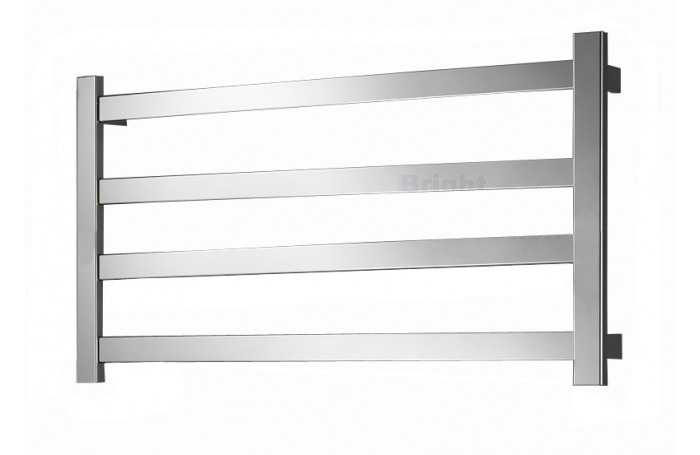 REVO 4 BARS SQUARE SLIM FLAT Heated Towel Rail Ladder Rack 880mm (W) X 560mm (H)