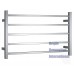 5 BARS SQUARE WIDE Heated Towel Rail Ladder Rack 1200mmX600mm Fit Double towels