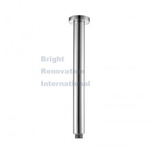 ROUND Ceiling Solid Brass Chrome Shower Arm 