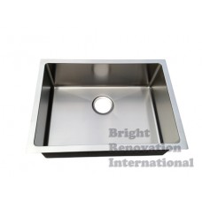 Cube Undermount/Drop In Kitchen Sink Single Bowl Handmade Round Corner 560