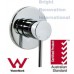 Brand New Round Cylinder WELS Bathroom Shower Bath Wall Flick Mixer Tap Faucet