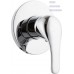 Solid Handle WELS Bathroom Shower Bath Wall Flick Mixer Tap Faucet